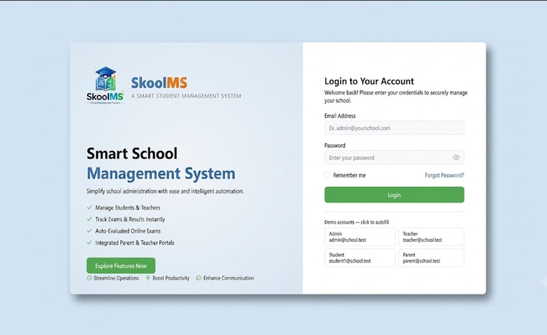 Smart School Management System